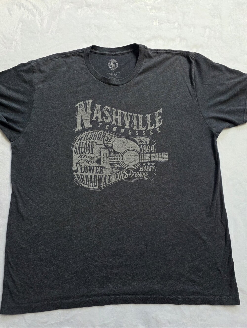 Wildhorse Saloon Nashville Tennessee Graphic T-Shirt XL Guitar Music Tee